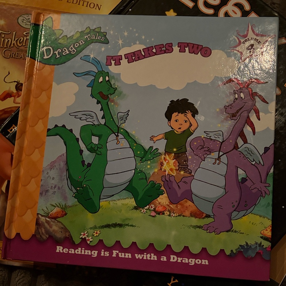 Dragon Tales "It Takes Two" Volume 4 - Children's Book